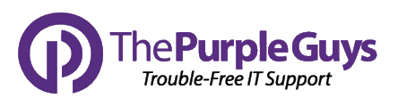 The Purple Guys logo