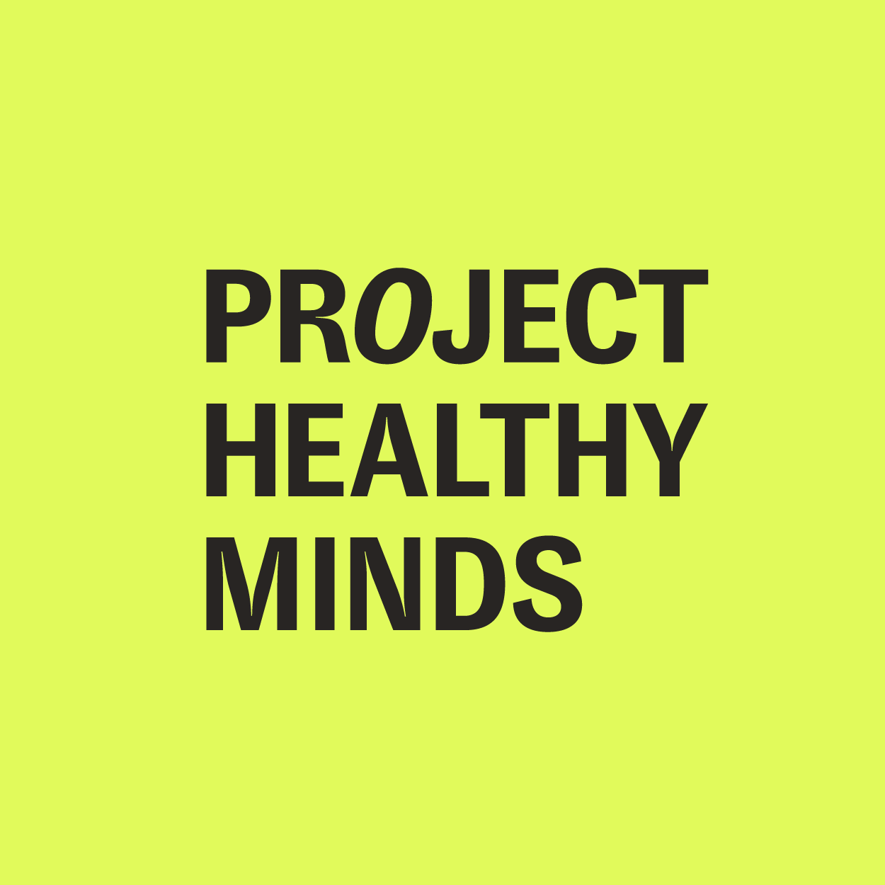 Project Healthy Minds logo