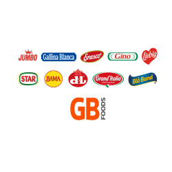 Gallina Blanca (a GBfoods Company) logo