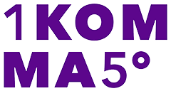 1KOMMA5˚ logo
