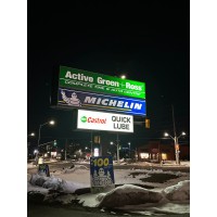 Active Green + Ross logo