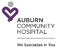 Auburn Community Hospital logo