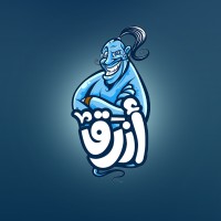 Azzrk - أزرق logo