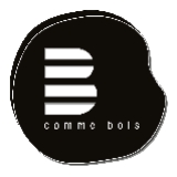 B comme bois : Bouney - Beaumartin - Batibois - BATS - BAI logo