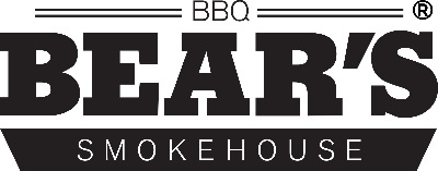 Bear's Smokehouse BBQ logo