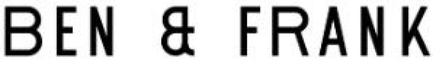 Ben & Frank logo