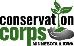 Conservation Corps Minnesota & Iowa logo