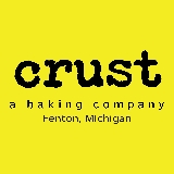 CRUST - a baking company logo
