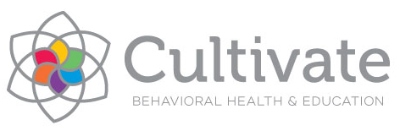 Cultivate Behavioral Health & Education logo