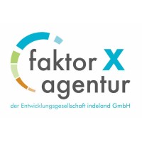 Faktor X Agentur der Entwicklungsgesellschaft indeland GmbH logo