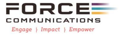 FORCE Communications logo