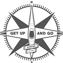 Get Up and Go Kayaking logo