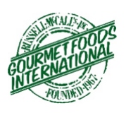 Gourmet Foods International logo