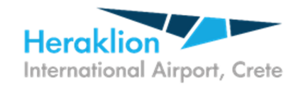 Heraklion International Airport, Crete logo