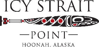 Icy Strait Point - Hoonah Alaska logo