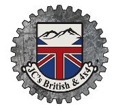JC's British & 4x4 logo