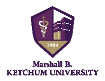 Marshall B. Ketchum University logo