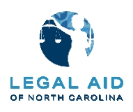 Legal Aid of North Carolina logo