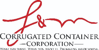 L&M Corrugated Container Corporation logo