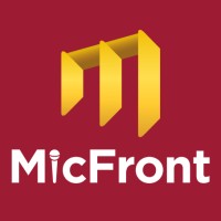 MicFront Public Speaking logo