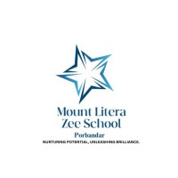 Mount Litera Zee School Porbandar logo
