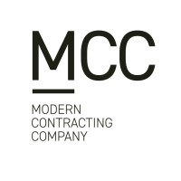 Modern Contracting Company Logo