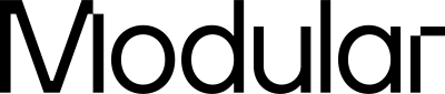 Modular, a Qualcomm company logo