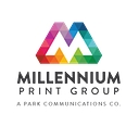 Millennium Print Group, A Subsidiary of the Pokémon Company International logo