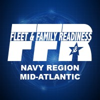 Navy Region Mid-Atlantic Fleet and Family Readiness (FFR) logo