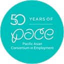 Pacific Asian Consortium in Employment (PACE) logo