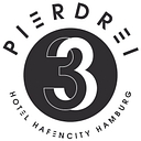 PIERDREI Hotel HafenCity Hamburg logo