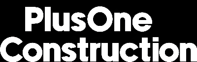 PlusOne Construction logo