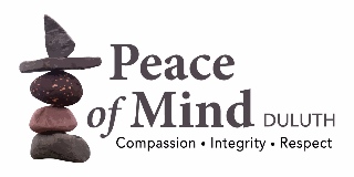 Peace of Mind of Duluth, Inc. logo