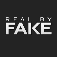 REAL by FAKE logo