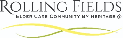Rolling Fields Elder Care Community logo