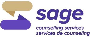 SAGE Counselling Services logo