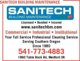 Sanitech Building Maintenance logo