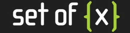 Set of X logo