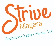 Strive Niagara logo