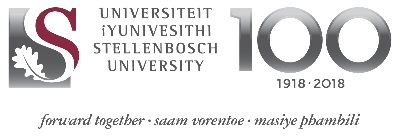 Stellenbosch University logo