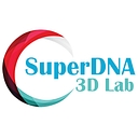 Superdna 3D lab logo
