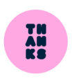 Thanks logo