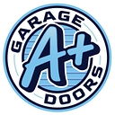 A Plus Garage Doors logo