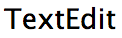 Logo TextEdit